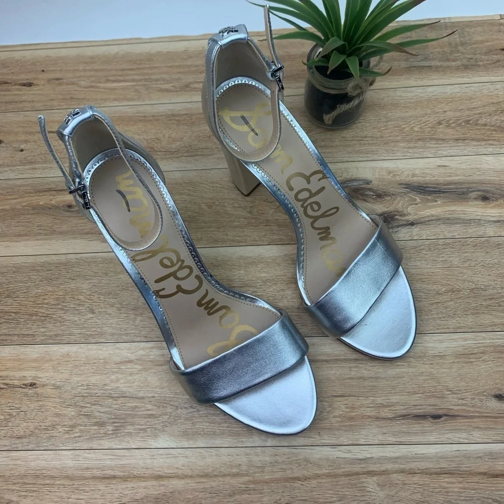 Sam Edelman Yaro Ankle Strap Sandal sz 8.5 - Picture 2 of 11